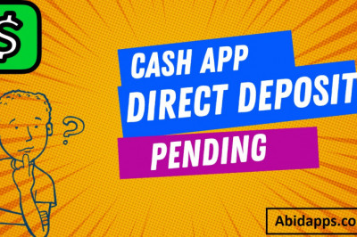 What do I do if my Cash App says my direct deposit is pending?