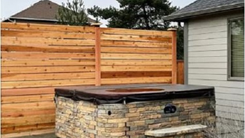 Wood Residential Fence Seattle