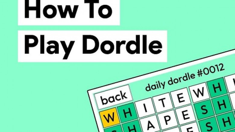 Online Dordle word guessing game
