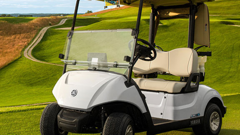 Golf Cart Are Used For Transporting Two Golfers, Especially Physically Challenged Golfers Since Golf Courses Are Very Large