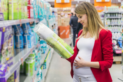 The Diaper Is An Absorbent Undergarment Worn By Children And The Elderly