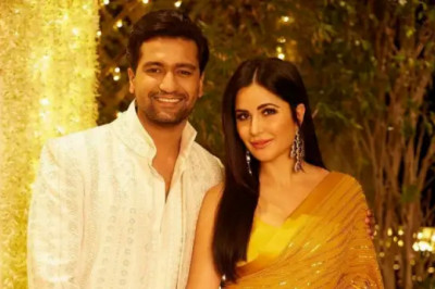 Katrina Kaif and Vicky Kaushal at Ramesh Taurani’s Diwali bash!