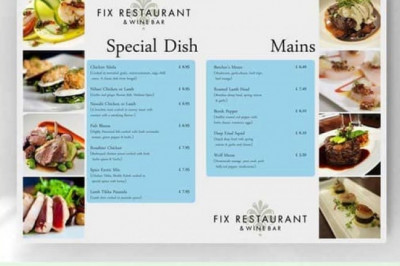 Takeaway Menu/Leaflet Printing Services