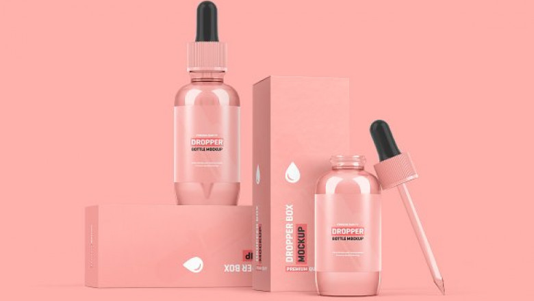 Custom Packaging Dropper Bottles boxes: