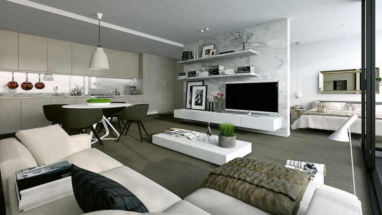 Designs & Ideas for Your Studio Apartment's Living Room