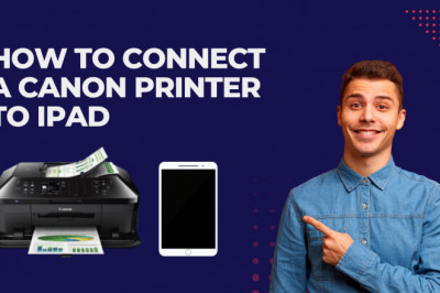 How Do I Wirelessly Connect My Ipad To A Canon Printer?