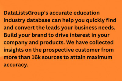 segment the Education Industry Database?