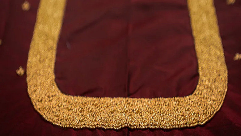 Shop Custom Embroidery Zaridosi Work Blouse