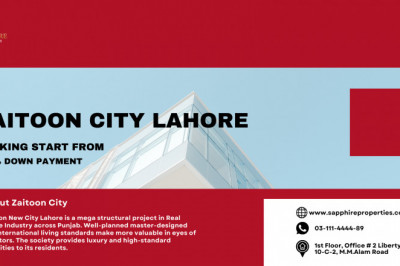 Zaitoon City Lahore - Payment Plan