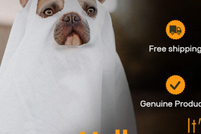 BargainPetStore invites you to a halloween time.