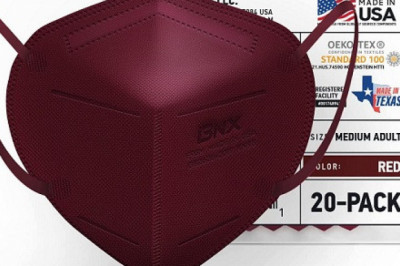 BNX KN95 Face Masks Made in USA (10,20,50-Pack), (Earloop) (Model: E95)