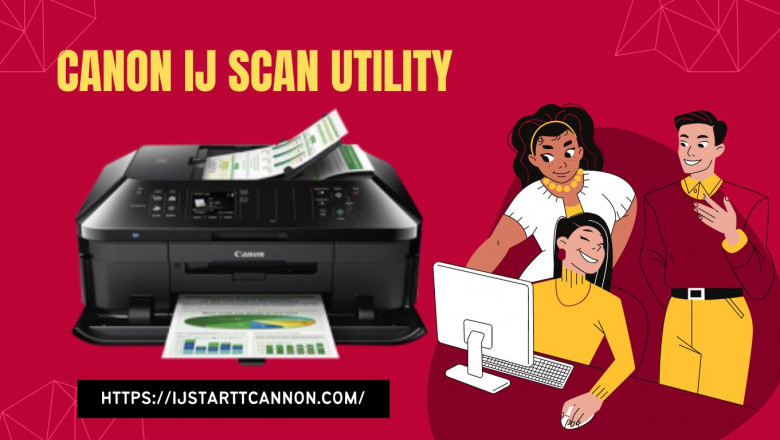 Download and install the Canon IJ Scan Utility
