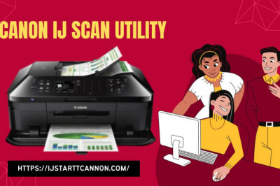 Download and install the Canon IJ Scan Utility