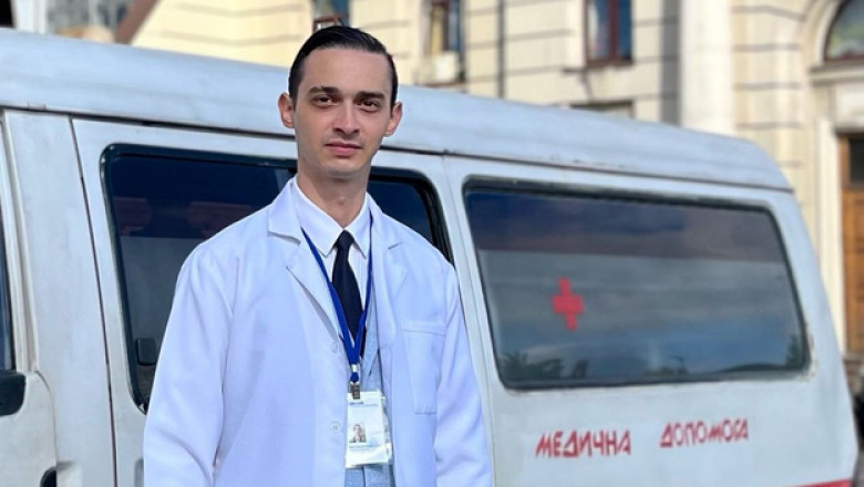 Palestinian Doctor chose to volunteer in Ukraine and stand up for what he believe in