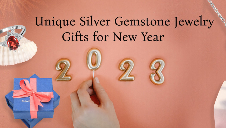 Unique Silver Gemstone Jewelry Gifts for New Year | Sagacia Jewelry