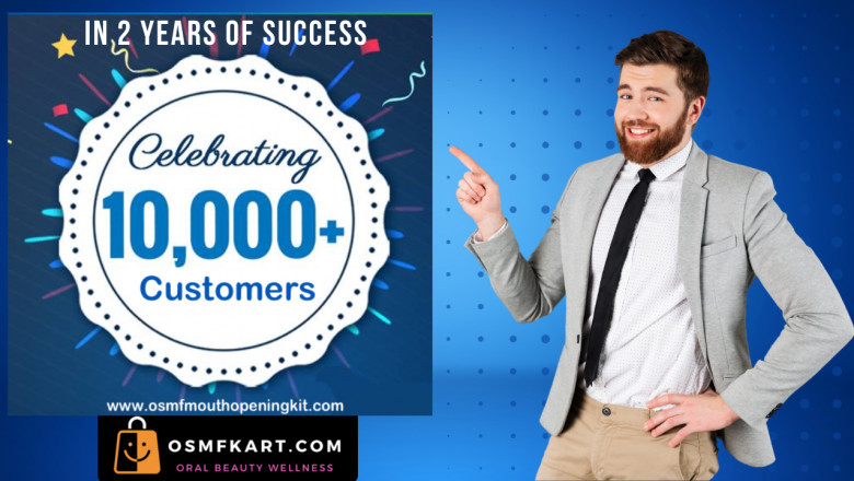 Smile In Hour celebrates 2 years of success of over 10000 happy customers of OSMF Mouth Opening kits