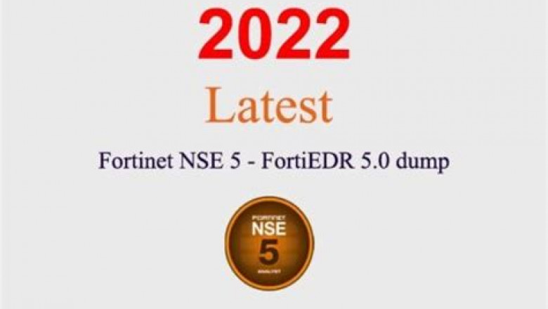 2022 Fortinet NSE5_EDR-5.0 Unparalleled Reliable Test Answers Pass Guaranteed Quiz