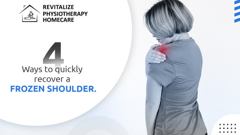4 Ways to quickly recover a frozen shoulder.