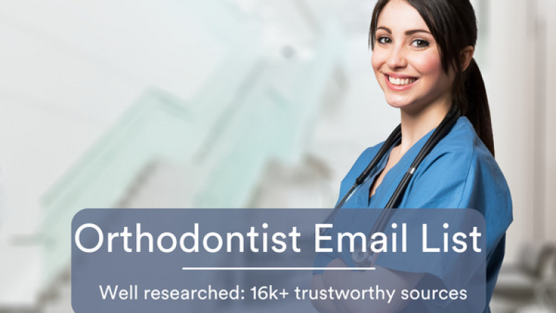 Buy our best-selling orthodontists contact database to get more qualified leads and enhance your sales.