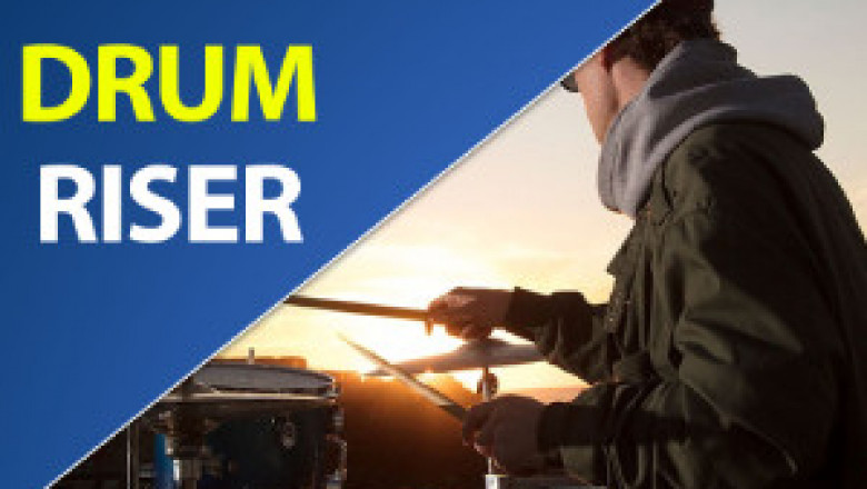 Cheap Drum Risers with Adjustable Height