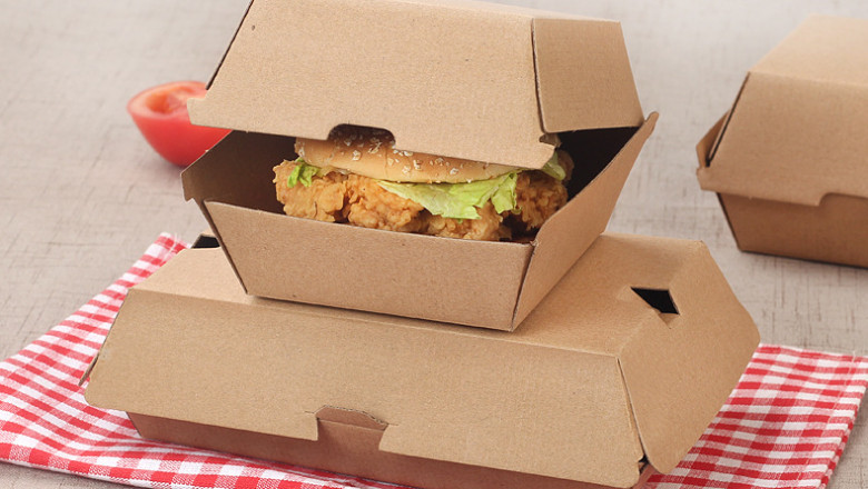 Custom Burger Packaging Boxes
