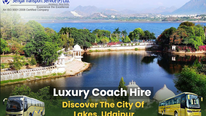 Hire a Luxury Coach to Explore Udaipur's City of Lakes