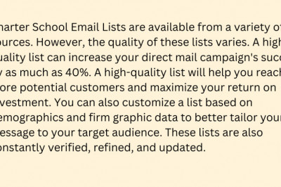 How a Charter School Email List Can Help Your Direct Mail Campaign