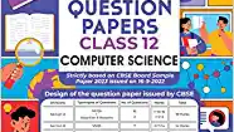 CBSE Sample Paper Class 12 |Mock Test | Computer Science | For Board Exams 2022-2023