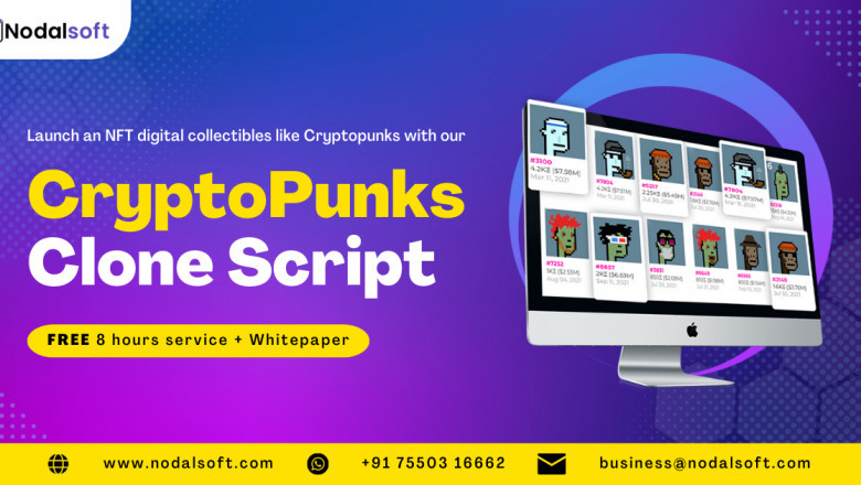 Cryptopunks Clone Script – Launch NFT Digital Collectibles Marketplace like CryptoPunks