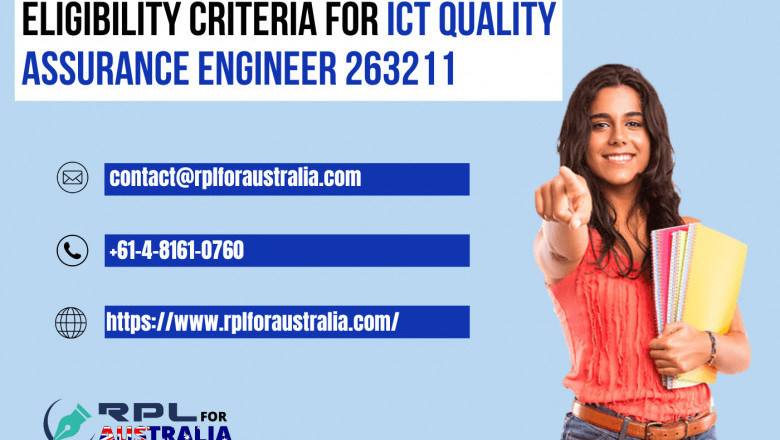Eligibility Criteria For ICT Quality Assurance Engineer 263211