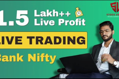 LIVE TRADE || 1.5 Lakhs ++ || Bank Nifty Options || Stock Venture