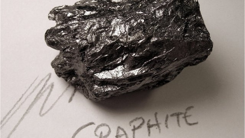 When Carbon Is Heated And Pressured Intensely In The Crust And Upper Mantle Of The Earth, Graphite Is Formed