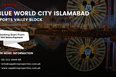 Blue World City Islamabad Sports Valley Block