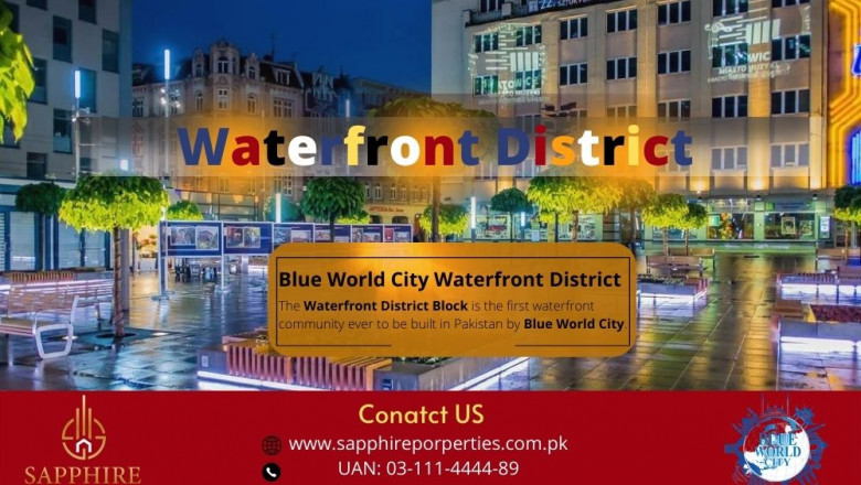 Blue World City - Waterfront Block - Location - Sapphire Proeprties