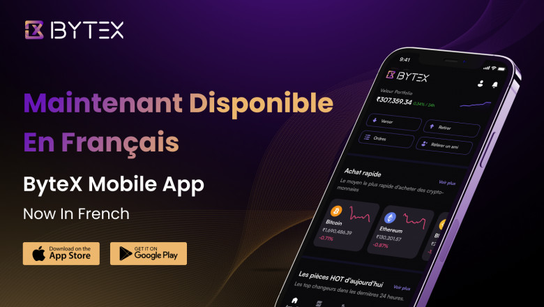 Les Applications ByteX iOS et Android sont Maintenant Disponibles en Français