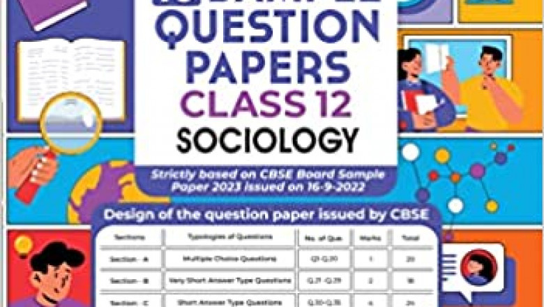 CBSE Sample Paper Class 12 Sociology for boards 2022-2023 | Mock Test