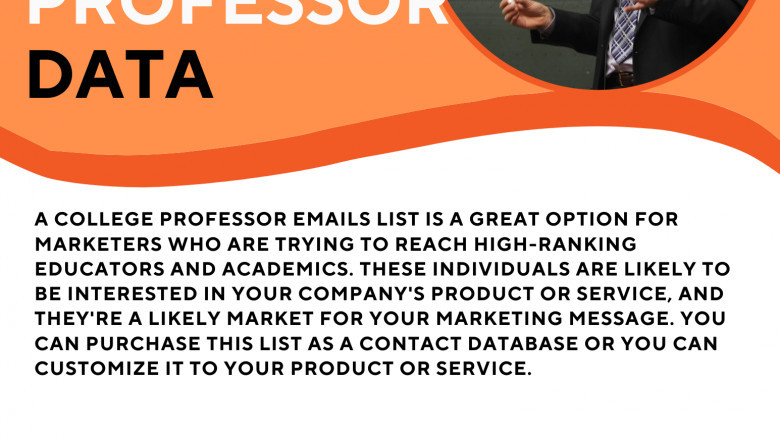 College Professor Email List for sending emails