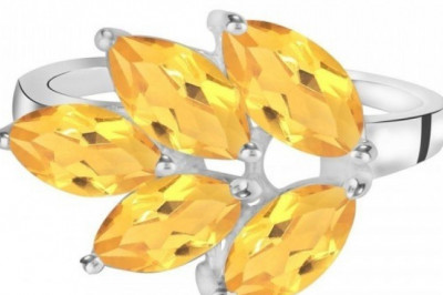 Beautiful and Affordable Citrine Rings