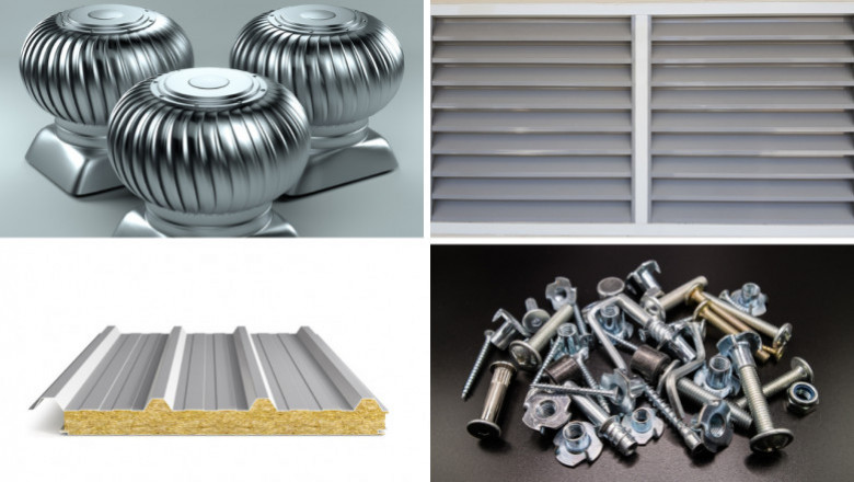 Best Steel Building Accessories at Akmy Buildcon