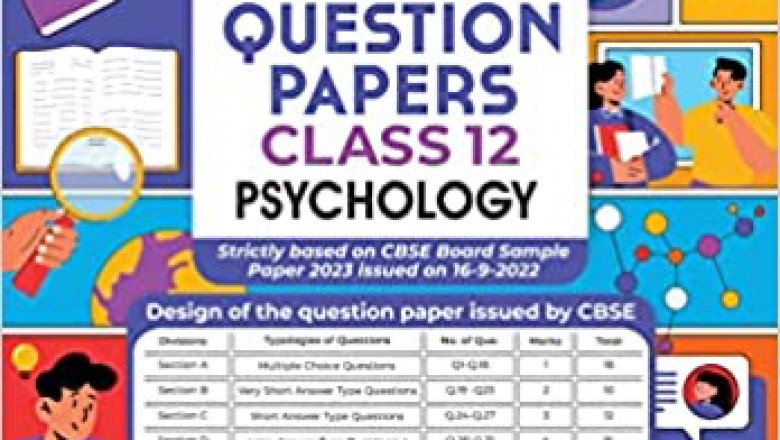 CBSE Sample Paper Class 12 | Psychology | Exam 2022-2023 | Mock Test