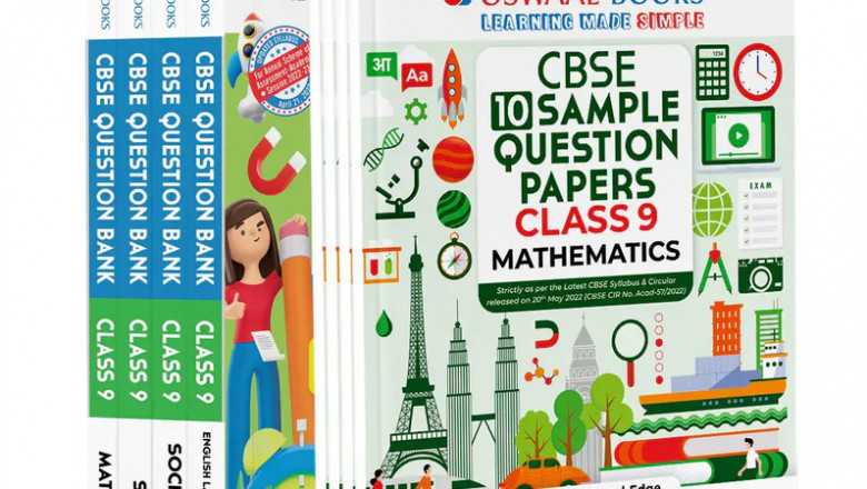 CBSE Sample Papers + Question Bank Class 9 English| Science | Social Science | Math For 2023