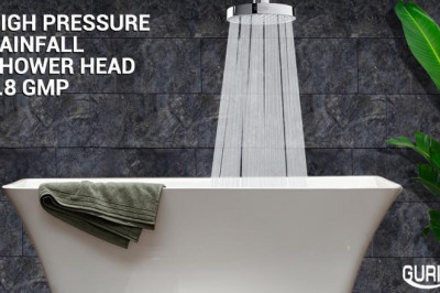 GURIN Shower Head High Pressure Rain Luxury
