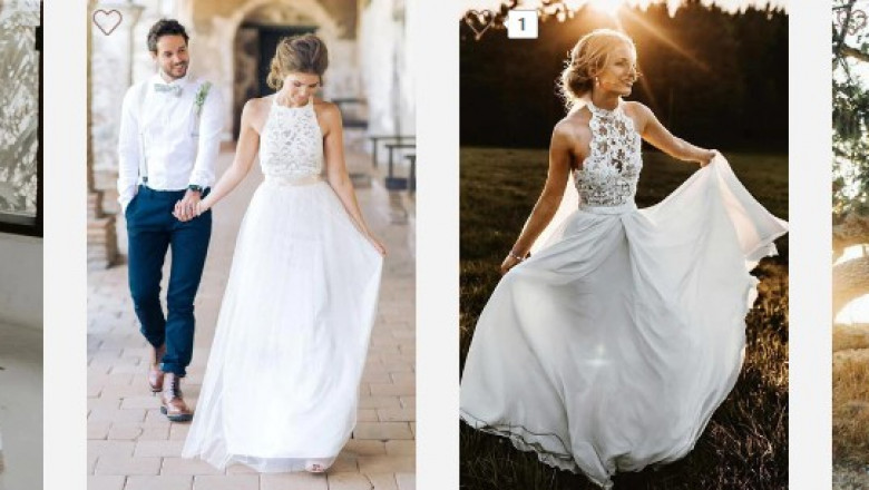 Two Pieces Prom Dresses Online