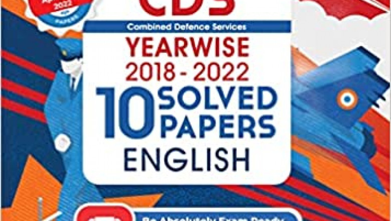 CDS Combined Defence Services Year wise Solved Papers | English | 2023 Exams