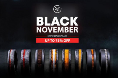Get Up To 75% Off Mens Wedding Rings This Black Friday From Touchwood