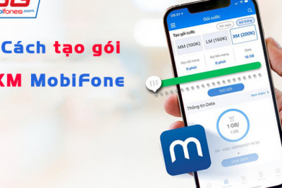 Cach tao goi XM MobiFone