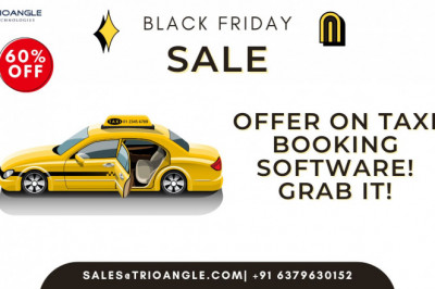 Flat 60% Black Friday Sale Offer on Taxi booking software! Grab It!
