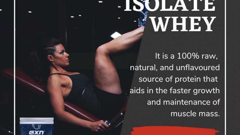 Pure Isolate Whey to Maintain Protein & Calorie for Training