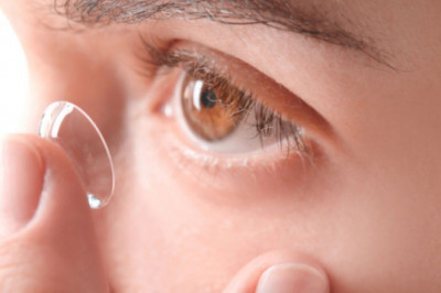 The Plastic Material Used In Contact Lens Can Mix With Your Eye's Water