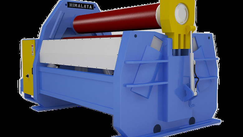 4 Roll Plate Bending Machines | Himalaya